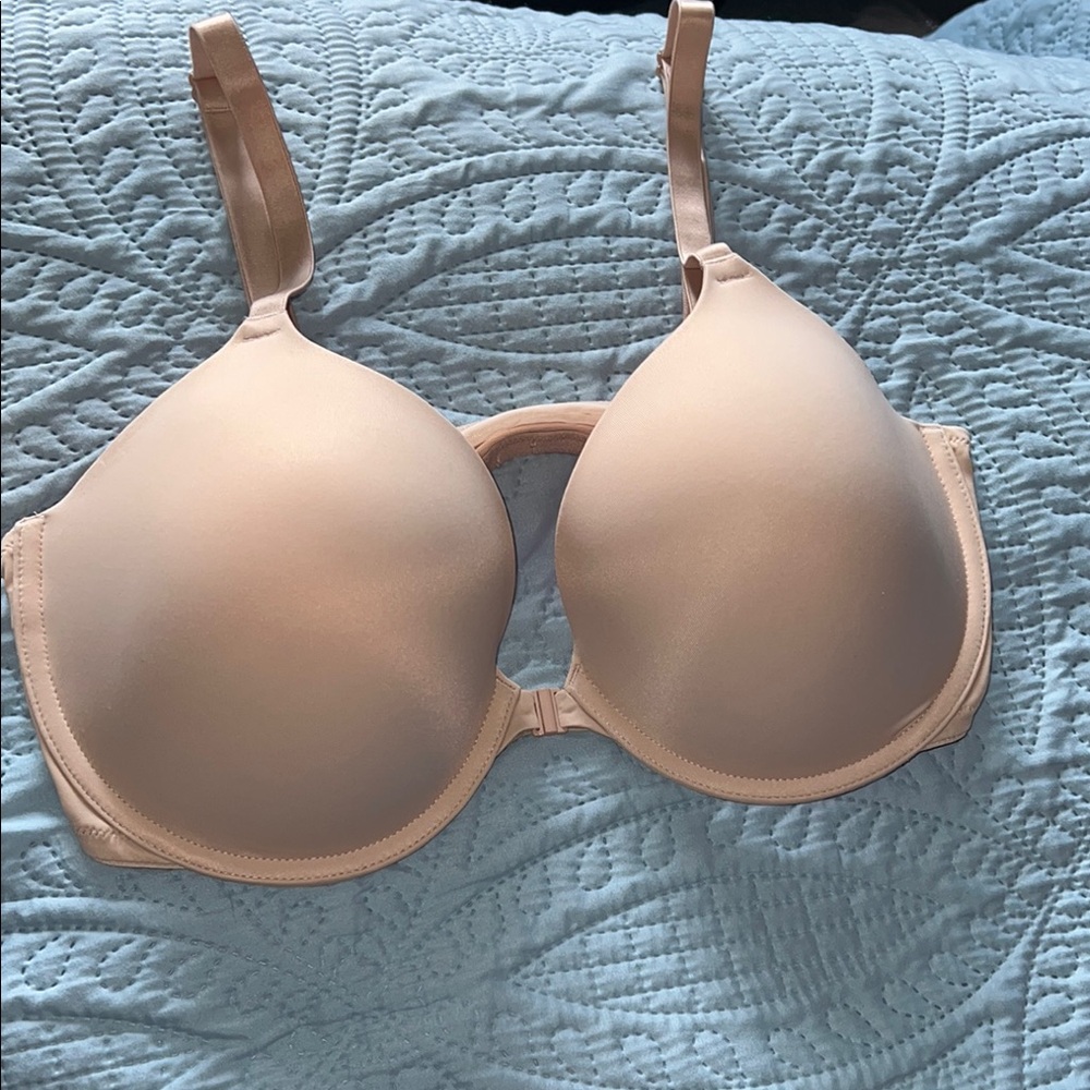 Pink Everywhere t-shirt lightly lined Nude Bra